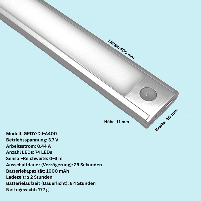 Licht genau dort, wo du es brauchst – ohne Kabel, ohne Bohren