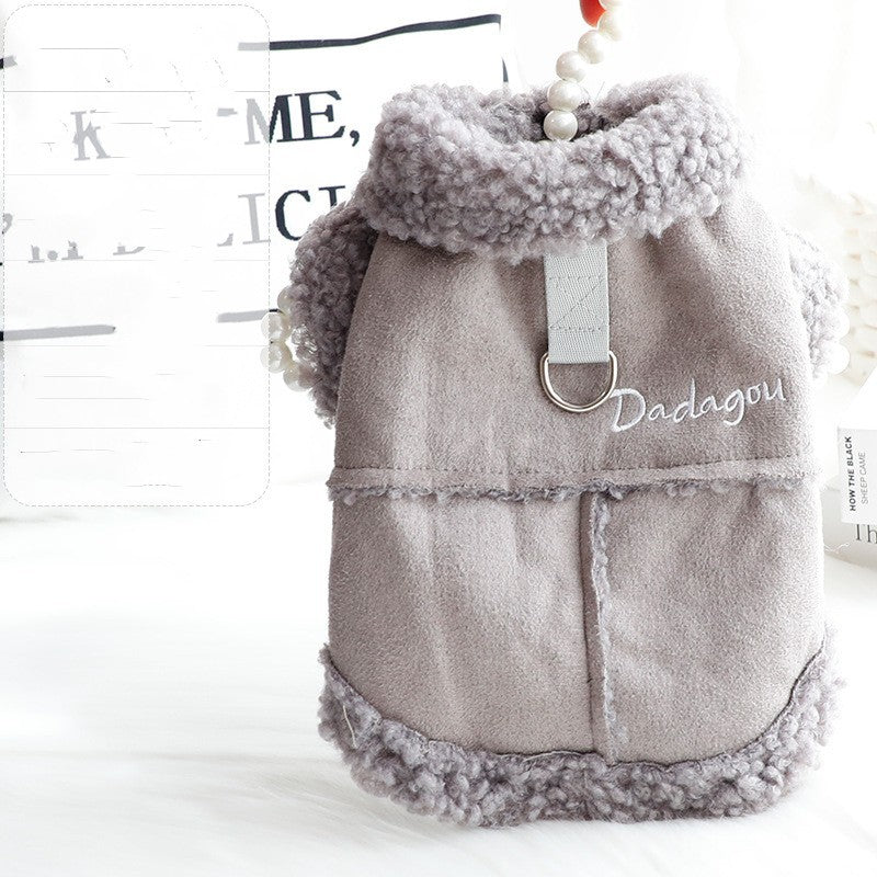 warme Jacke für Hunde