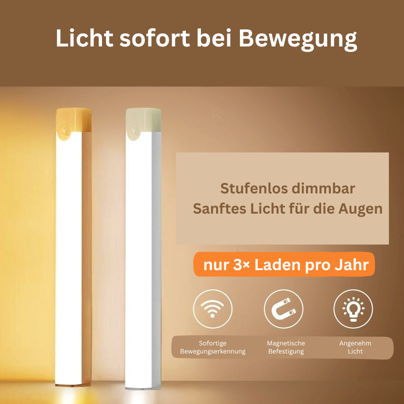 Sanftes Licht, genau dann wenn du es brauchst.