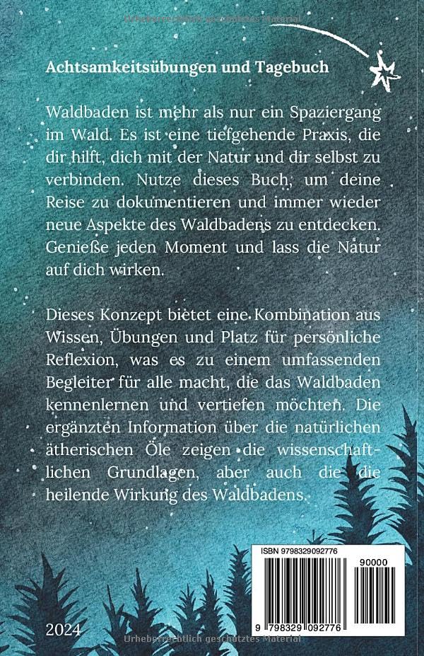 Mein begleitendes Waldtagebuch - Waldbaden: Dein persönlicher Weg zu mehr Achtsamkeit und innerer Ruhe