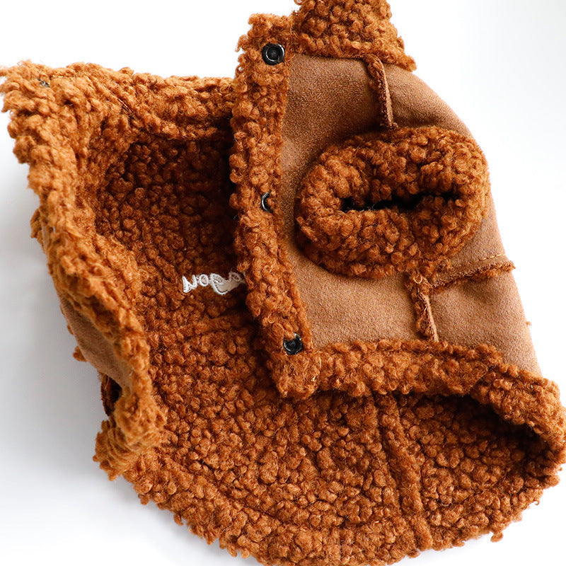 warme Jacke für Hunde